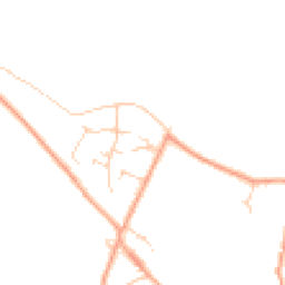 Daytime road noise heatmap for CB8 8YG