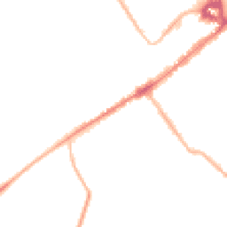 Night-time road noise heatmap for CB8 9AE