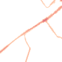 Night-time road noise heatmap for CB8 9AT