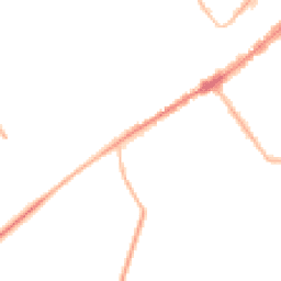 Night-time road noise heatmap for CB8 9BP
