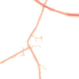 Daytime road noise heatmap for CB8 9DL