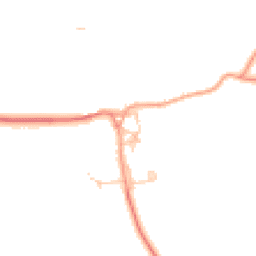 Daytime road noise heatmap for CB8 9EB