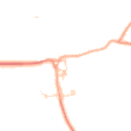 Daytime road noise heatmap for CB8 9ED