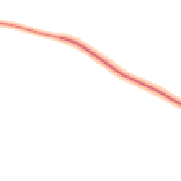 Daytime road noise heatmap for CB8 9EH