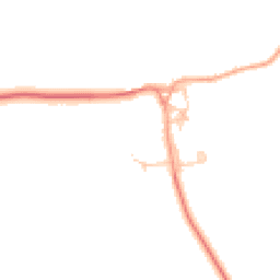 Daytime road noise heatmap for CB8 9FU