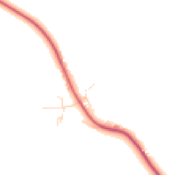 Daytime road noise heatmap for CB8 9NB