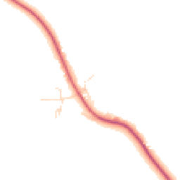 Daytime road noise heatmap for CB8 9ND