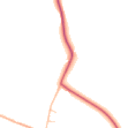 Daytime road noise heatmap for CB8 9NE
