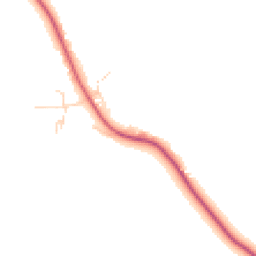 Daytime road noise heatmap for CB8 9NG