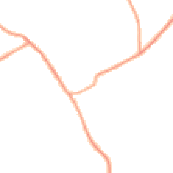 Daytime road noise heatmap for CB8 9RW