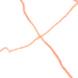 Daytime road noise heatmap for CB8 9SH