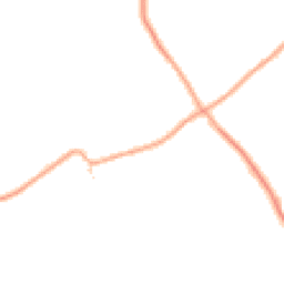 Daytime road noise heatmap for CB8 9SQ