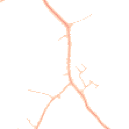 Daytime road noise heatmap for CB8 9TL