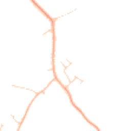 Daytime road noise heatmap for CB8 9TZ