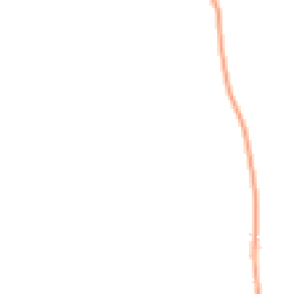 Night-time road noise heatmap for CB8 9XB