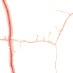 Daytime road noise heatmap for CB8 9XJ