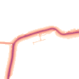 Daytime road noise heatmap for CB8 9YF