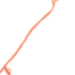 Night-time road noise heatmap for CB9 0AA