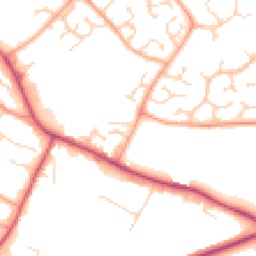 Daytime road noise heatmap for CB9 0BF