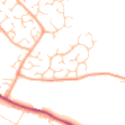 Daytime road noise heatmap for CB9 0NJ
