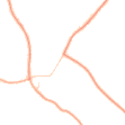 Daytime road noise heatmap for CB9 7AQ