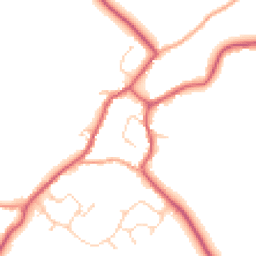 Daytime road noise heatmap for CB9 7BY