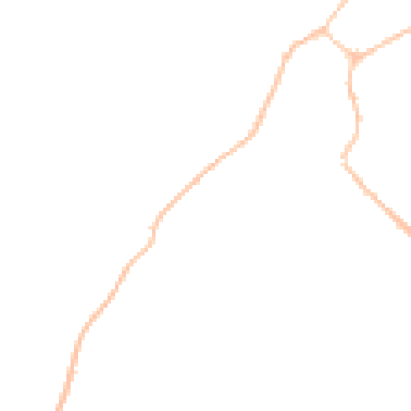 Night-time road noise heatmap for CB9 7DT
