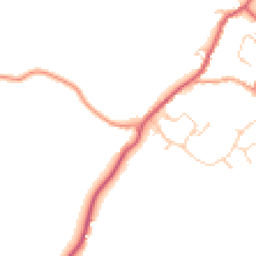 Daytime road noise heatmap for CB9 7DU