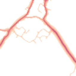 Daytime road noise heatmap for CB9 7ED