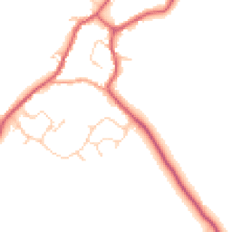 Daytime road noise heatmap for CB9 7EF