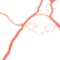 Daytime road noise heatmap for CB9 7ES