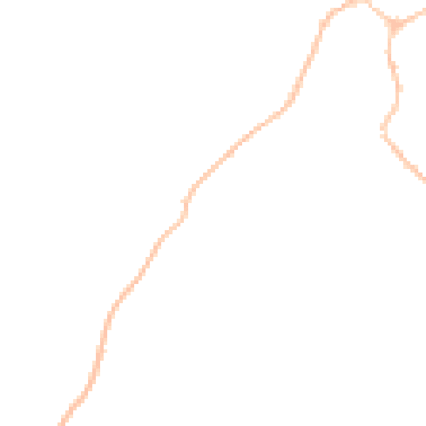 Night-time road noise heatmap for CB9 7ET