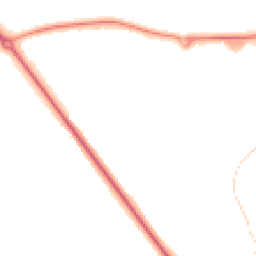 Night-time road noise heatmap for CB9 7FN