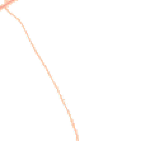 Night-time road noise heatmap for CB9 7HU
