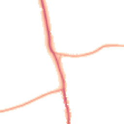 Daytime road noise heatmap for CB9 7HY