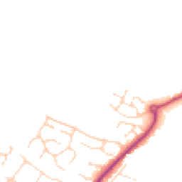 Daytime road noise heatmap for CB9 7JX