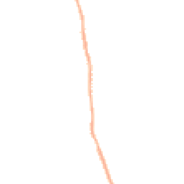 Night-time road noise heatmap for CB9 7LA