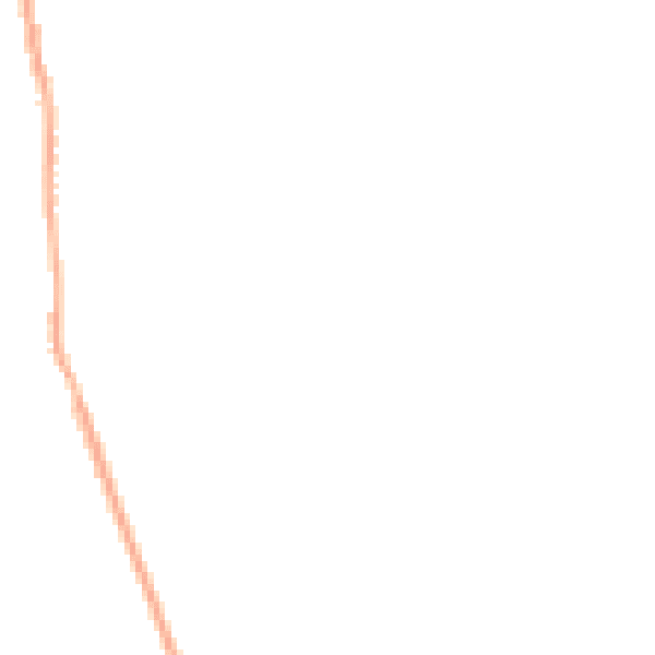 Night-time road noise heatmap for CB9 7LH