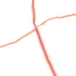 Daytime road noise heatmap for CB9 7LJ