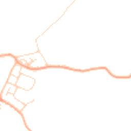 Daytime road noise heatmap for CB9 7QT