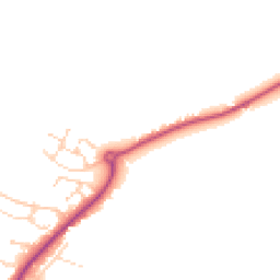 Daytime road noise heatmap for CB9 7UD