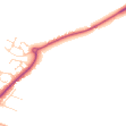 Daytime road noise heatmap for CB9 7UE