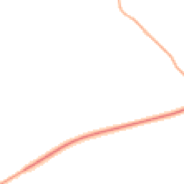 Night-time road noise heatmap for CB9 7UG