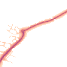 Daytime road noise heatmap for CB9 7UH