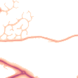 Daytime road noise heatmap for CB9 7UW