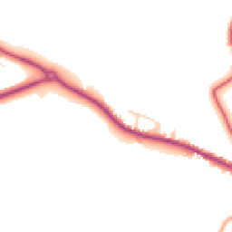 Daytime road noise heatmap for CB9 7XA