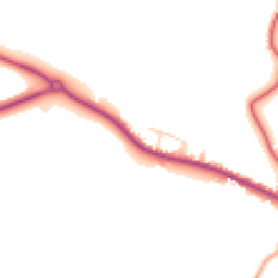 Daytime road noise heatmap for CB9 7XB