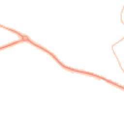 Night-time road noise heatmap for CB9 7XB