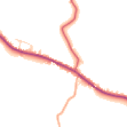 Daytime road noise heatmap for CB9 7XF