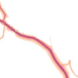 Daytime road noise heatmap for CB9 7XN